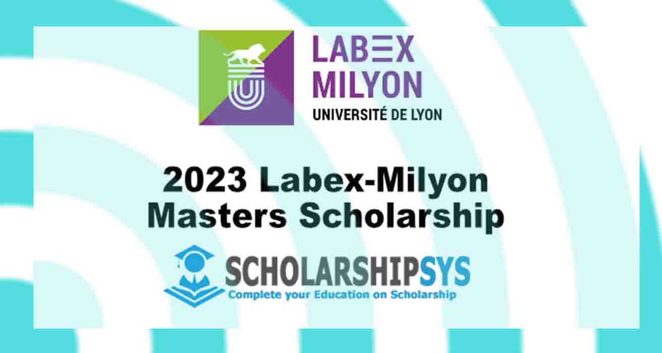 Labex-Milyon Masters International Scholarship 2023