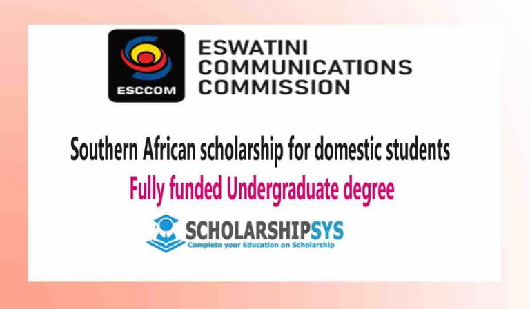 Southern African Girls in ICT Scholarship at Eswatini Communications Commission (ESCCOM)
