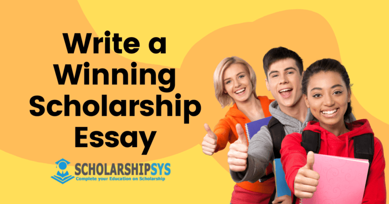 How to Write a Winning Scholarship Essay for Canadian Universities