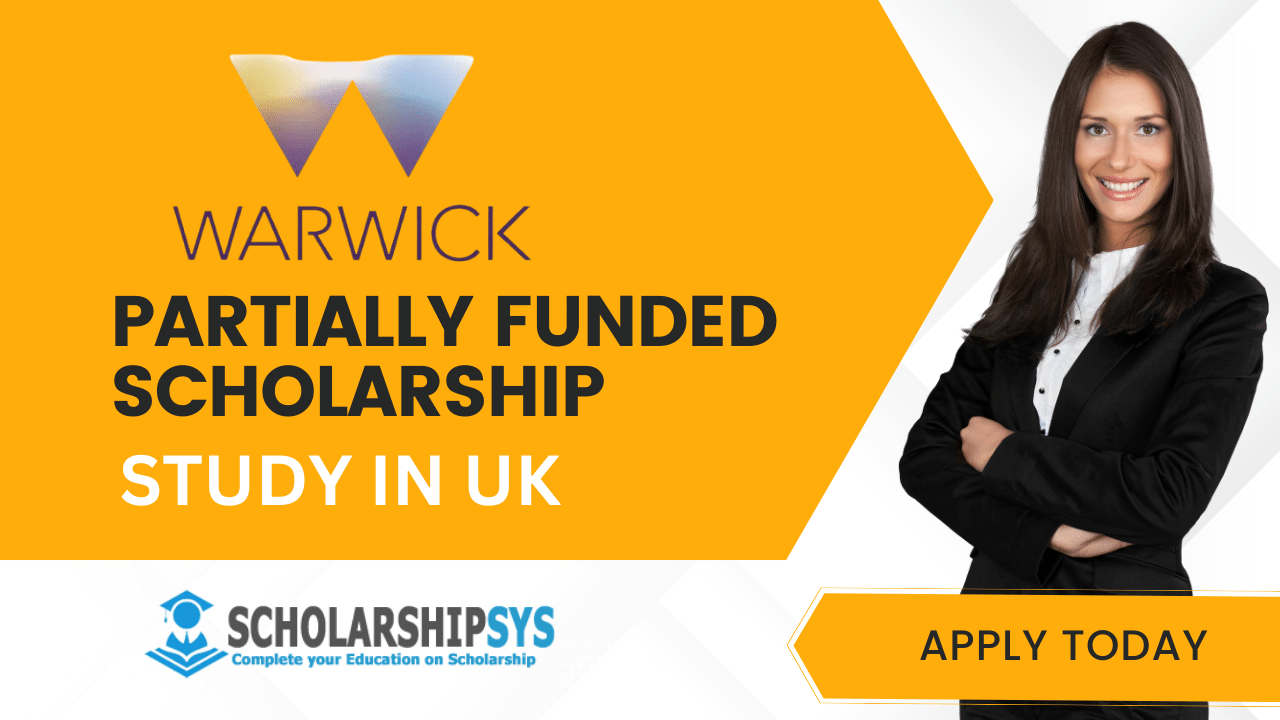 University of Warwick Partially Funded Scholarship for Masters