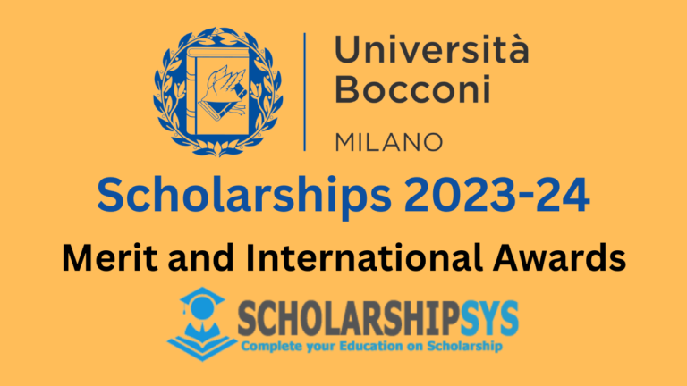 Bocconi University Scholarships 2023-24