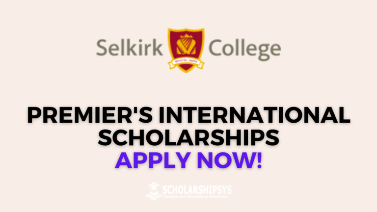 Premier’s International Scholarships – Selkirk College, Canada