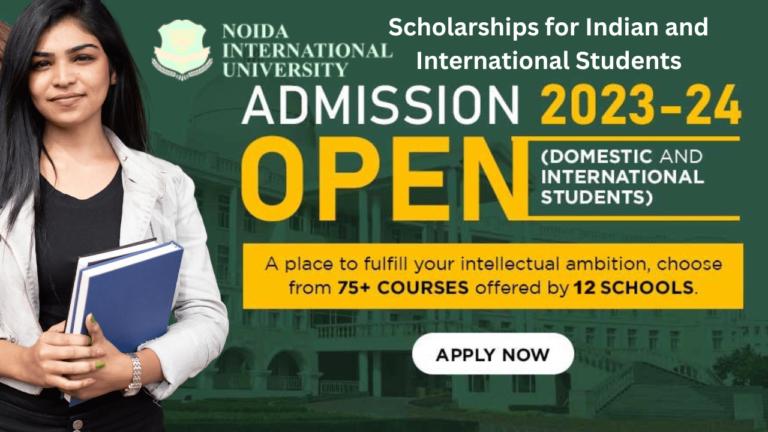 Noida International University Scholarships for Indian and International Students