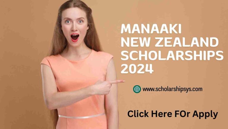 Manaaki New Zealand Scholarships 2024 scholarship